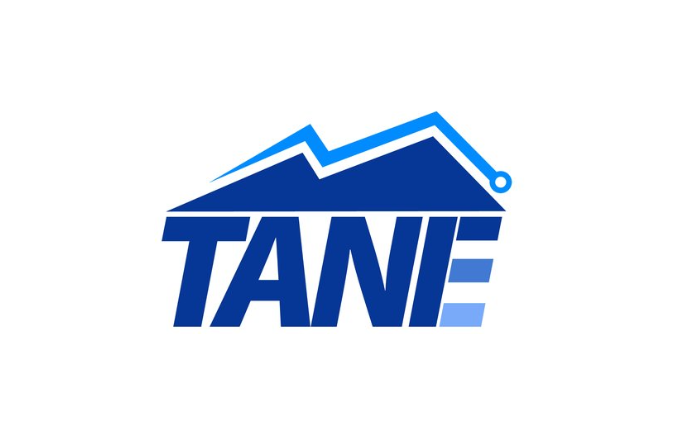 TANE Spring Symposium, logo for TANE written in blue